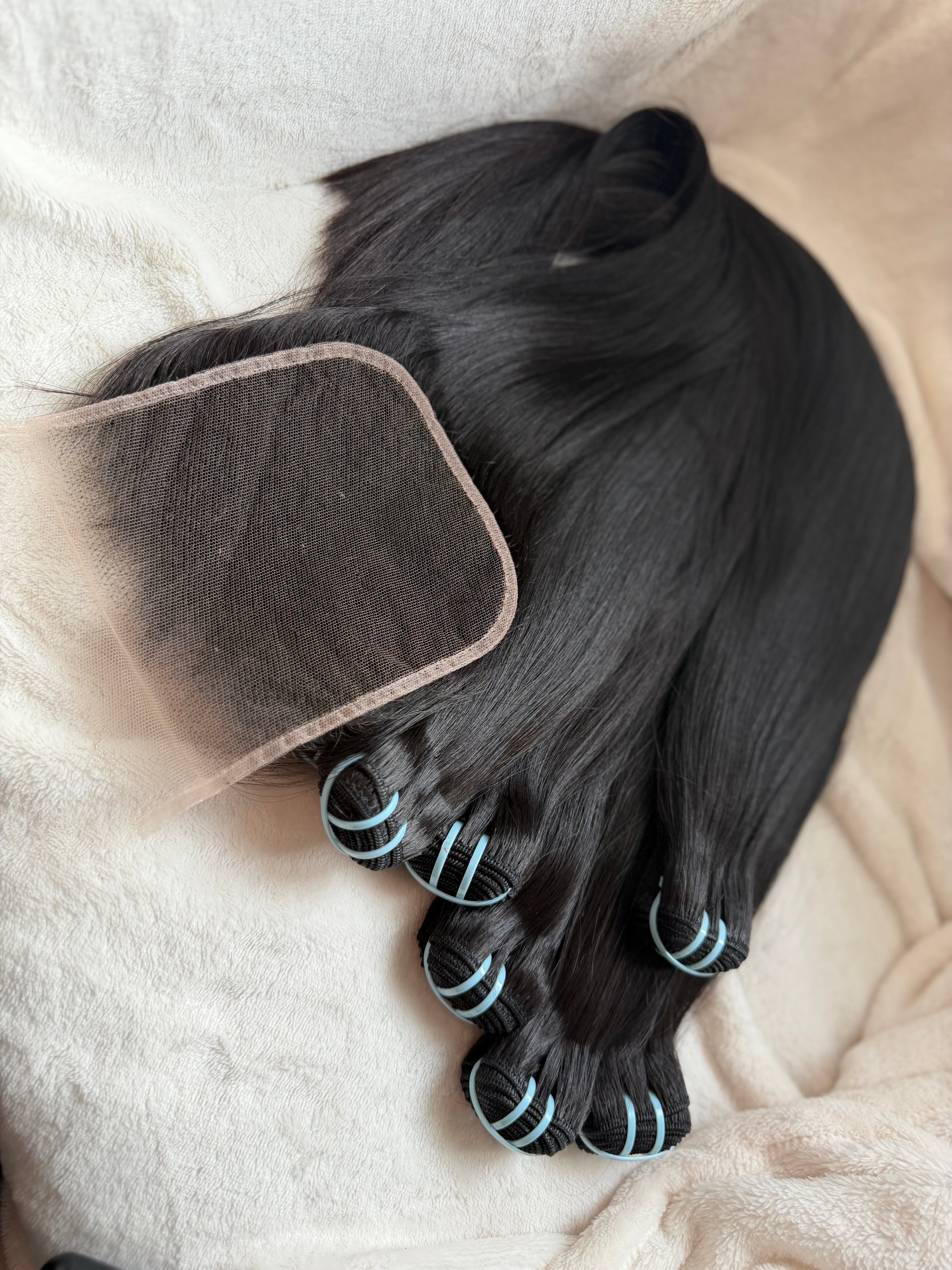 •Virgin Straight Bundles & HD Frontal/Closure•